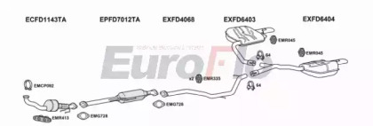 Система выпуска ОГ EuroFlo FDGAL22D 6004A